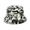 Bérets Camo chaud casquettes laine fausse fourrure hiver seau chapeau pour femmes Camouflage pêcheur chapeaux casquette Panama dame mode