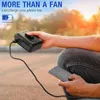 Fans Top Deals Rechargeable Waist Clip On Fan Portable Belt Fan Battery Operated Neck Fan Adjustable Air Outlet Cooling Fan For Outdo
