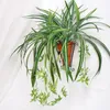 Fiori decorativi 2pcs Fiore Trailing Decor Greenery Wall Indoor Hanging Felci Erba artificiale Simulazione esterna Cesto di piante rampicanti