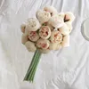 Decorative Flowers Romantic Simulation Flower No Watering Clear Texture Multiple Layers Petals Artificial Rose Home Decor