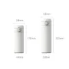 Tillbehör Original Xiaomi Mi Mijia Pinlo Rostfritt stål Vakuumkopp Portable 24 Hours Flask Water Smart Bottle Thermos Single Hand On