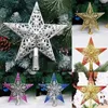 Juldekorationer 20 cm femspetsig stjärndekorationsfestår Hemförsörjning Träd till O6Y1