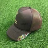 Ball Caps White Graffiti Casual Hat Casual Bronge Galleryes Baseball Cap for Men and Women Casual Letters Printing