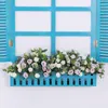 Decorative Flowers Rose Artificial For Wedding Home Party Birthday Christmas Cake Decoration DIY Wreath Fake Flower Table