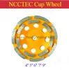 Slijpstenen 4'' 5'' 6'' 7'' 9'' NCCTEC diamond grinding CUP wheel | 100 125 150 180 230mm Concrete grinding disc | double row disk