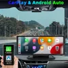 Voiture Dvr Voiture Tableau De Bord Caméra Carplay Android Auto Sans Fil Miracast Double Lentille 1080P Enregistreur Vidéo Connexion WiFi GPS Navigation DVR