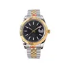 luksusowy prezes zegarek Gold Chocolate Dial Designer zegarki na rękę AAA AAA Automatyczne zegarki Męs
