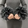 Sleevelet Maniche Braccio Faux Fur Finto Autunno Inverno Cappotto Polsini Elastico Rimovibile Peluche ry Polsino Scaldacollo 230512