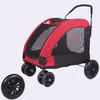 Carriers Pets Carrier For Dogs Transportation Wheelbarrow Design Large Capacity Storage Basket Ventilated Windproof Cart 70kg