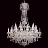 Ljuskronor modern kristalllampa atmosfär enkel villa trappa ljuskronor belysning k9 ljus levande rumchandeliers