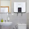 Riscaldatori da 5500 W Salda istantanea mini mini a parete montato elettrico termostato di scaldabagno 3 secondi riscaldamento rapido cucina bagno doccia