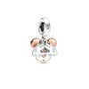 Ciondolo in argento sterling 925 Regalo per la festa della mamma Fenice due in uno 2023 Coccinella fortunata con perline Pandora Charms Bracciale Accessori per gioielli fai da te