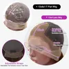 13x4 Schokolade Braun Farbe Körper Welle Spitze Frontal Perücke Transparente Vordere Menschliche Haar Wellenförmige Perücken Für Frauen Remy