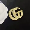 20 Style Marque Desinger Broche Femmes 18K Plaqué Or G Lettre Broches Costume Pin Mode Bijoux Designer Accessoires