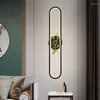 Wandlampen Hongcui moderne lamp LED vintage messing creatief schanslicht voor thuis woonkamer slaapkamer gang decor