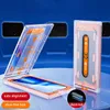 Magic Box Easy Fit Screen Protector for IPhone 14 13 12 11 Pro Max XR XS MAX Tempered Glass phones Film Easy Install with Installation Tray