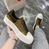 Herenkwaliteit Designer Sneaker vazen ​​echte lederen sneakers mode casual designer sneaker