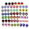 60pcs Cool Standard Dart Flights Outdoor Wing Tail Vari modelli Nice Darts Flight311Z