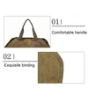 Storage Bags Firewood Carrie Bag Extra Large Canvas Portable Stand Up Log Carrier Tote Holder With Handle For Outdoor