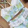 Kleidungssets 6M-4Y Kinder Baby Mädchen Floral Bikini Bademode Schwimmen Badeanzug Sommer Kleidung Set