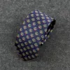 2023 Nouveaux Hommes Cravates Mode Cravate En Soie 100% Designer Jacquard Classique Tissé À La Main pour Mariage Cravates Décontractées et D'affaires avec Boîte D'origine 123