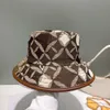 Designers Letter Bucket Hat For Men's Women's Opvouwbare Caps mode Fisherman Beach Zonneklep brede rand hoeden Opvouwbare dames bolhoed