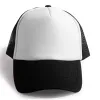 Sublimering tomma hattar baseball cap snapback hatt för pojkemän kvinnor justerbara hattar mode nya sportreklam mössor wholwsale