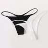 Swimwear Cotton G String Women Panties Sexy Briefs Thong Low Waist Tback Beach Bikini Underwear Seamless Plus Size Female Lingerie S2XL