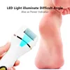Bestanden Elektrische voetbestand Remover Pedicure Tools Dead Skin callus remover voet voeten bestanden USB oplaadbare voethuidengereedschap