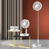 Appliances Xiaomi 7200mAh Portable Remote Control Fan Rechargeable Mini Folding Telescopic Floor Standing Summer Bedroom Cooling Fan