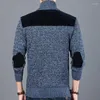 Maglioni da uomo 2023 Inverno Uomo Casual Uomo Spessa Cardigan lavorato a maglia caldo Cappotti Uomo Slim Fit Giacche Abbigliamento di marca