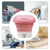 Machines Portable Washing Machine For Clothes with Dryer Bucket Mini Folding Washing Machine For Socks Underwear With Drying Centrifuge