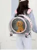 Supplies Clear Cat Suitcase with Wheels Plastic Carrying Transparent Pet Dog Cat Trolley Suitcase Luggage Pet Outdoor Backpack Para Gatos