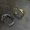 Bracelet corps humain manchette ouverte bracelets pour femmes gros artisanat Unique chose inhabituelle Cool bijoux faits à la main