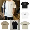 Heren t-shirts Designer Shirts Essent T-shirt Street Casual Essentail T-shirt Loose Men Dames Zomer Luxe shorts Essen T-shirts Chest Fashion Essentiel T-shirt BV14