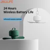 Fans JISULIFE Ceiling Fan USB Rechargeable Portable Household Electric Hanging Fans with Remote Control