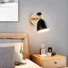Lâmpadas de parede Modern E27 Lâmpada de ferro E27 220V Bedroom Light Light estudo