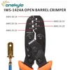 Tang IWS1424A Wire Clamp Open Barrel Terminal Crimper PLIER Tool för Molex Style Delphi amp Tyco Terminals 2414 Awg Iwiss PLiers