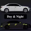 New 14 General-Purpose 3D Carbon Fiber Car Door Handle Stickers Scratch-Resistant Stickers Car Safety Reflective Strip Car accessory