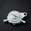 Motorcycle Vacuum 3-Way inline Fuel Tank Tap Filter Petcock Switch for 50cc-150cc Scooter Moped Go Carts Dirt Bike Taotao