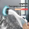 Cleaners Xiaomi 3 In 1 Electric Cleaning Brush Handhled Wireless Bathroom Kitchen Cleaning Turbo Brush Set Mini Cleaner Scrubber Tools