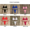 Set Micro Bikinis 2023 Swimsuit Women Sexig Bikini Set Pushup Padded Bra Thong Two Pieces Swimwear Beachwear Bathing Suit Femme