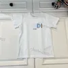 Luxus-Designer-Kleidungssets für Kinder, T-Shirt, weiß, schwarz, mit Monogramm, Shortst-Mode, britische Modemarke, Sommer-Kinderschätze, Mädchen, Baumwolle, zweiteilige Oberteile, 23