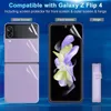 5 in 1 Full Covered Inside TPU Film Outer Back Cover Screen Protector Anti-Shatter Bubble Free For Samsung Galaxy Z Flip 4 3