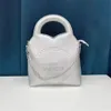 Luxus Kette Eimer Tasche Bonbonfarben Designer Totes Frauen Solide Umhängetaschen Kapazität Handtasche Stahl Gedruckt Brief Bankett Geldbörse Leder Clutch 2 Größe