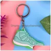 Sleutelringen Designer Keychain Mini Sneaker Ring Gift Shoes Keychains Handtas ketting Basketbal schoenhouder Drop levering sieraden DHQX5