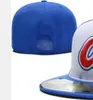 2023 Berretti da baseball unisex Los Angeles Ready Stock Berretti aderenti Lettera A Cappelli di taglia Hip Hop Casquette Cappelli da baseball Adulto Visiera piatta per uomo Donna Pieno chiuso Taglia 7 8 A3l40