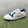 Desinger Shoes MAC80 Sneakers Herren Damen Sneaker Vintage Ledertrainer Ineinandergreifende Stickerei Trainer Flacher Sneaker Paar Skateboardschuhe Größe 35-45 01