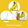 Organization Banana Holder Modern Banana Hanger Tree Stand Hook For Kitchen Countertop Banana Stand