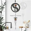 Garden Decorations Rotating Wind Chime Hanging Spinner Scpture Decor Crafts Home Balcony Dream Catcher Chimesgarden Drop Delivery Pat Dhrkk